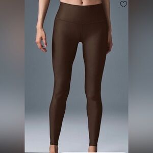ALO Yoga Espresso Airlift 7/8 Length Women's Leggings